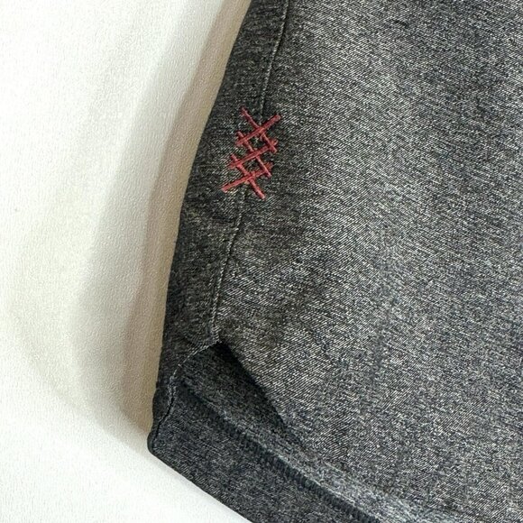 Rhone Guru Shorts Mens Medium Gray Athletic Stretch CrossFit Running 7.5" Inseam - Picture 3 of 5